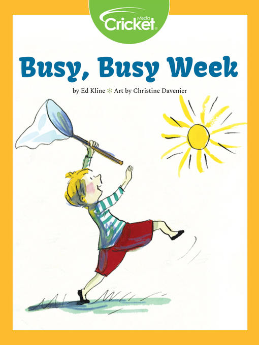Title details for Busy, Busy Week by Ed Kline - Available